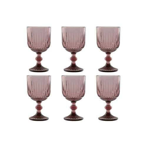 Set Čaša Home ESPRIT Roza Kristal 380 ml (6 kom.) Cijena