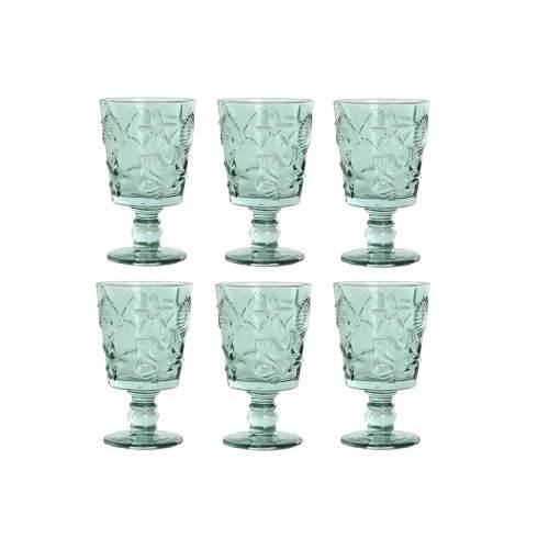 Set Čaša Home ESPRIT Turkizno Kristal 345 ml (6 kom.) Cijena