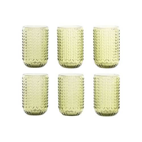 Set Čaša Home ESPRIT Zelena Kristal S olakšanjem 420 ml (6 kom.) Cijena