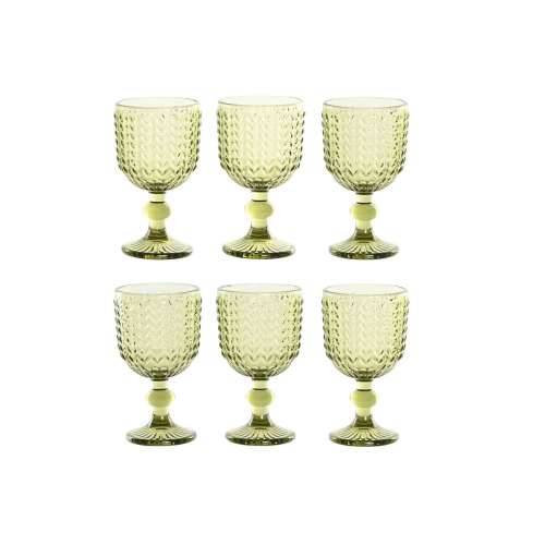 Set Čaša Home ESPRIT Zelena Kristal 260 ml (6 kom.) Cijena