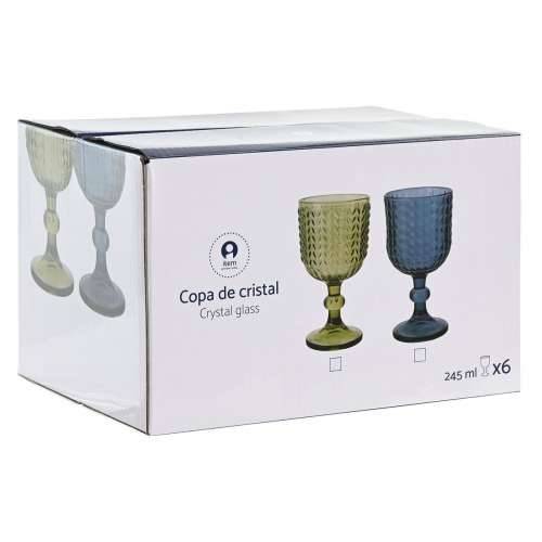Set Čaša Home ESPRIT Zelena Kristal 260 ml (6 kom.) Cijena