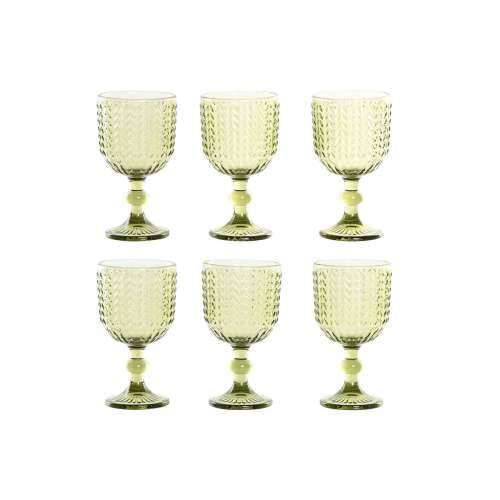 Set Čaša Home ESPRIT Zelena Kristal 380 ml (6 kom.) Cijena