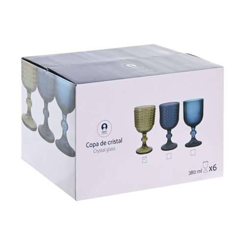 Set Čaša Home ESPRIT Zelena Kristal 380 ml (6 kom.) Cijena