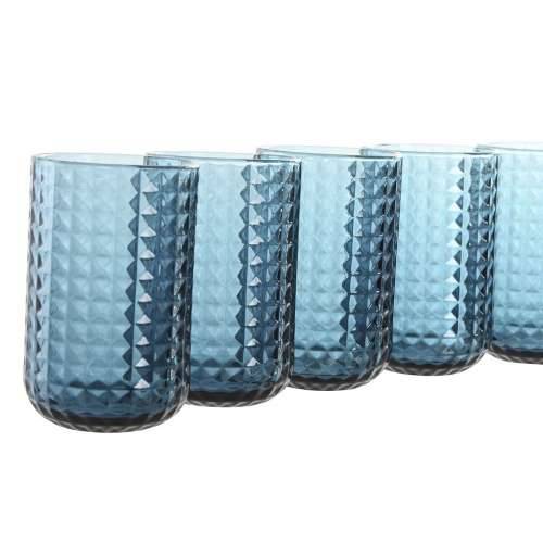 Set Čaša Home ESPRIT Plava Kristal 420 ml (6 kom.) Cijena