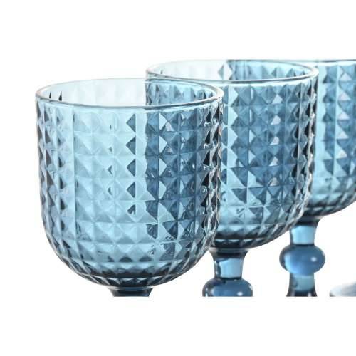 Set Čaša Home ESPRIT Plava Kristal 380 ml (6 kom.) Cijena