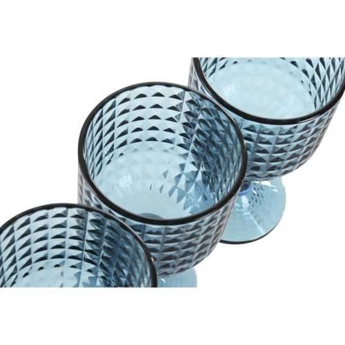 Set Čaša Home ESPRIT Plava Kristal 380 ml (6 kom.) Cijena