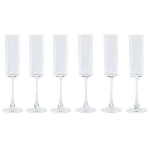 Čaša za šampanjac Home ESPRIT Providan Kristal 160 ml (6 kom.) Cijena