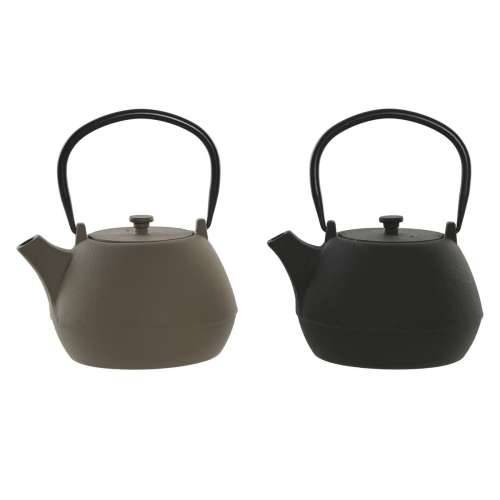 Čajnik Home ESPRIT Crna Bež Nehrđajući Čelik Željezo 1,2 L (2 kom.) Cijena
