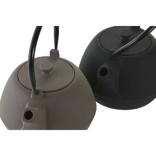 Čajnik Home ESPRIT Crna Bež Nehrđajući Čelik Željezo 1,2 L (2 kom.) Cijena
