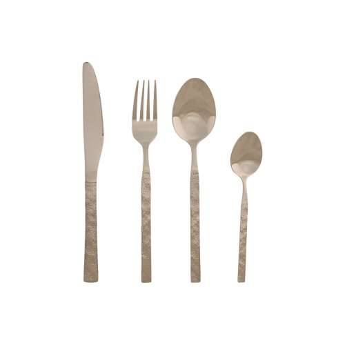 Pribor za Jelo Home ESPRIT Srebrna Nehrđajući Čelik 15 x 7 x 24 cm 16 Dijelovi Cijena