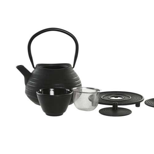 Čajnik Home ESPRIT Crna Nehrđajući Čelik Željezo 800 ml Cijena