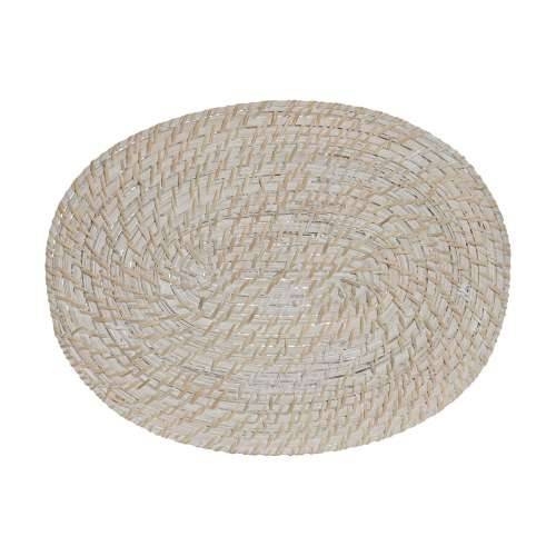 Zasebni stolnjak Home ESPRIT Bijela Prirodno Bambus Ratan 40 x 30 x 1 cm Cijena