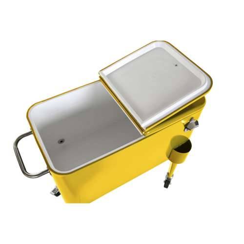 Prenosivi Hladnjak Home ESPRIT Rumena Čelik polipropilen 56 L 74 x 43 x 80 cm Cijena