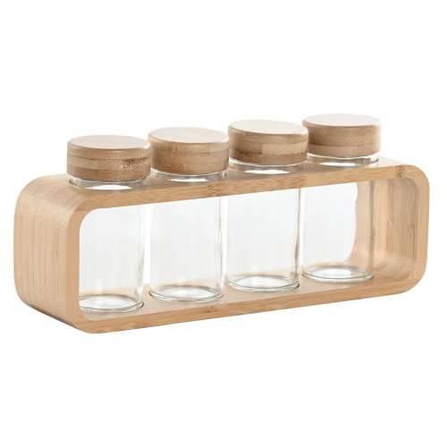 Stalak za Začine Home ESPRIT 90 ml 25 x 6,4 x 10,6 cm Cijena