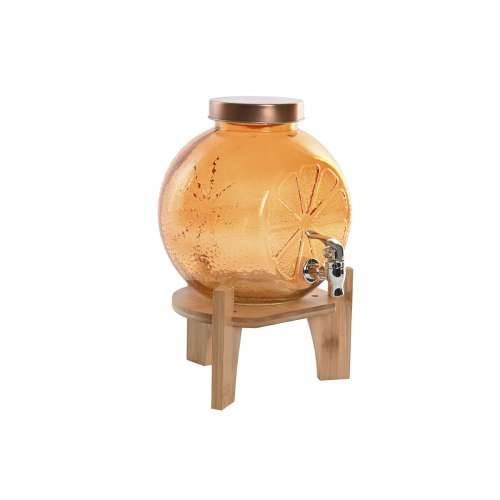 Raspršivač vode Home ESPRIT Oranžna Bambus Kristal 5 L 24 x 17,5 x 24 cm Cijena