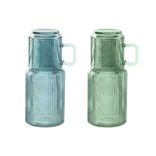 Boca vode Home ESPRIT Plava Zelena Kristal 1 L (2 kom.) Cijena