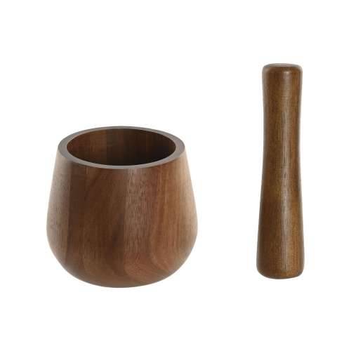 Kuhinjski mužar Home ESPRIT Drvo akacije 12 x 12 x 16,5 cm Cijena