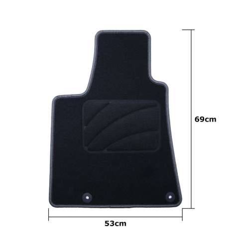 Set podnih prostirki za automobil OCC Motorsport OCCMS0003GD Crna Tamno sivo Maserati Levante 2016 5 Dijelovi Cijena