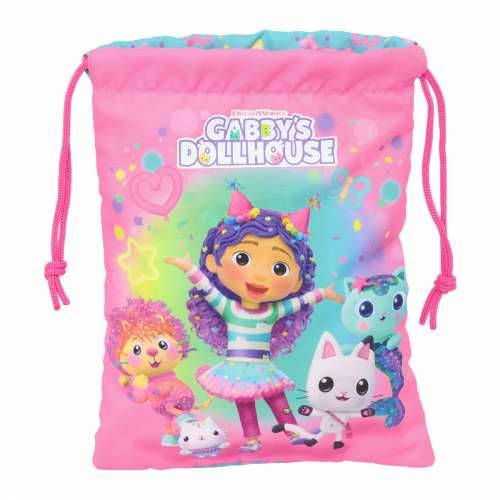 Vrećica za užinu Gabby’s Dollhouse Confetti Roza Turkizno Cijena