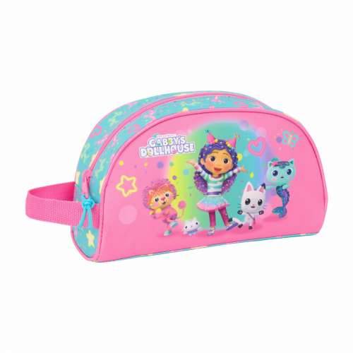Putni Neseser Gabby’s Dollhouse Confetti Roza Turkizno 26 x 16 x 9 cm Cijena