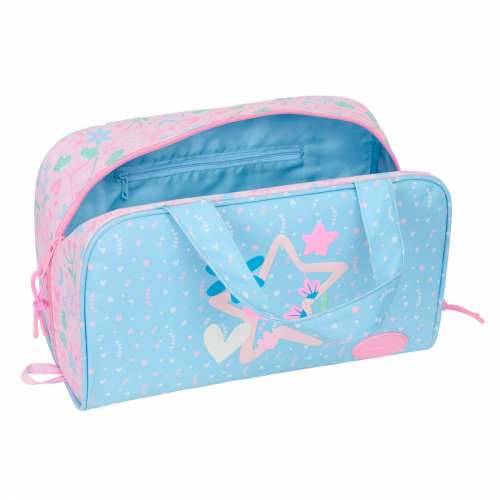 Putni Neseser BlackFit8 Smile Roza Svetlo Plava 31 x 14 x 19 cm Cijena