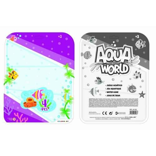 Igra na vodi Colorbaby AQUA WORLD 16,5 x 19,7 x 2,5 cm (6 kom.) Cijena