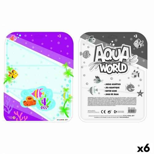 Igra na vodi Colorbaby AQUA WORLD 16,5 x 19,7 x 2,5 cm (6 kom.) Cijena