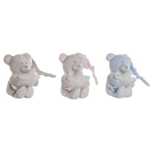 Plišane igračke Home ESPRIT Plava Bež Roza Poliester 20 x 10 x 15 cm (3 kom.) Cijena