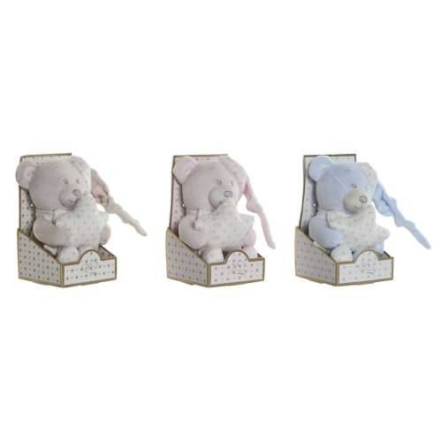 Plišane igračke Home ESPRIT Plava Bež Roza Poliester 20 x 10 x 15 cm (3 kom.) Cijena