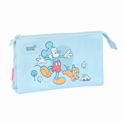 Trostruka pernica Mickey Mouse Clubhouse Baby Svetlo Plava 22 x 12 x 3 cm Cijena