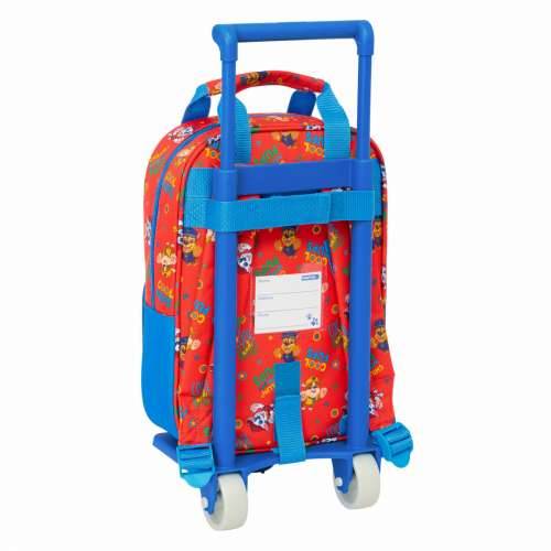 Školski Ruksak s Kotačima The Paw Patrol Cool Plava Crvena 20 x 28 x 8 cm Cijena