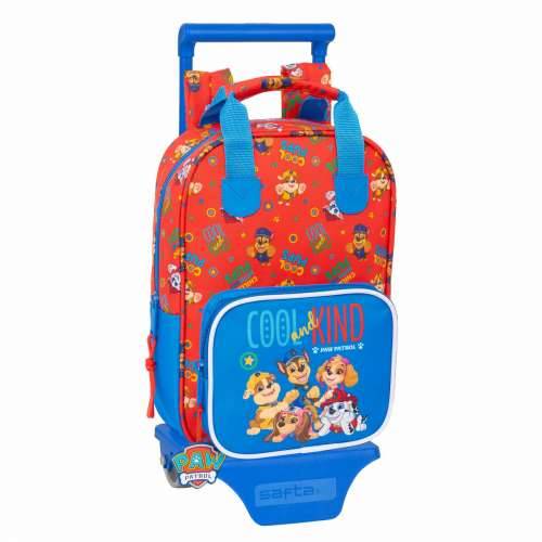 Školski Ruksak s Kotačima The Paw Patrol Cool Plava Crvena 20 x 28 x 8 cm Cijena