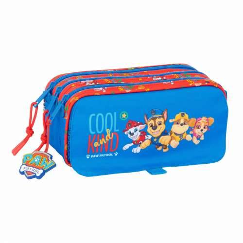 Trostruka pernica The Paw Patrol Cool Plava Crvena 21,5 x 10 x 8 cm Cijena