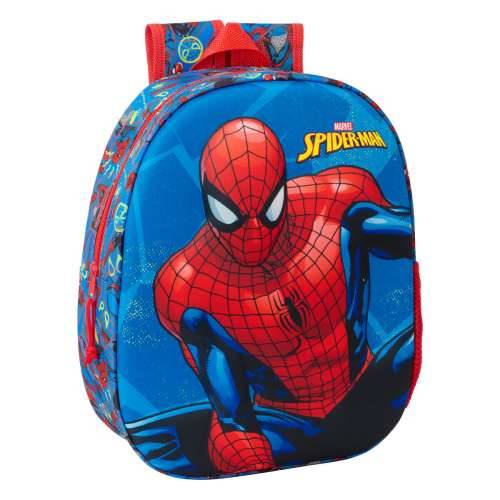 Dječji Ruksak Spider-Man Crvena Mornarsko plava 27 x 33 x 10 cm 3D Cijena