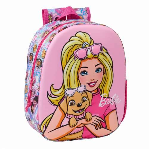Dječji Ruksak Barbie Roza 27 x 33 x 10 cm 3D Cijena