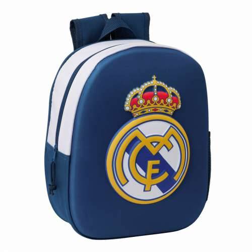 Dječji Ruksak Real Madrid C.F. Crna 27 x 33 x 10 cm 3D Cijena