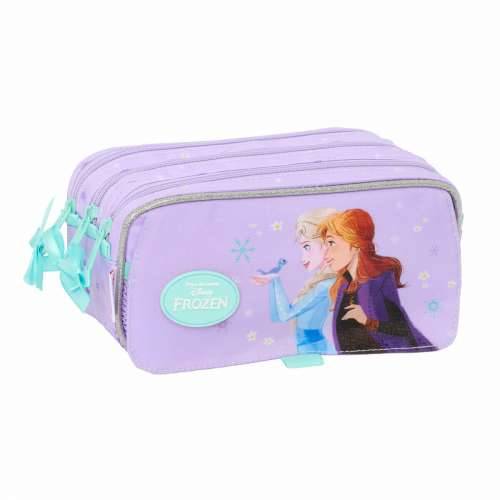 Trostruka pernica Frozen Spirit Lila 21,5 x 10 x 8 cm Cijena