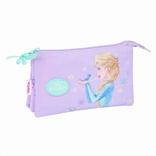 Trostruka pernica Frozen Spirit Lila 22 x 12 x 3 cm Cijena