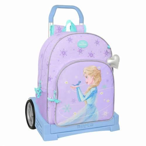 Školski Ruksak s Kotačima Frozen Spirit Lila 33 x 42 x 14 cm Cijena