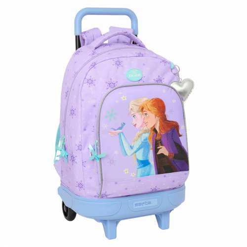 Školski Ruksak s Kotačima Frozen Spirit Lila 33 x 45 x 22 cm Cijena