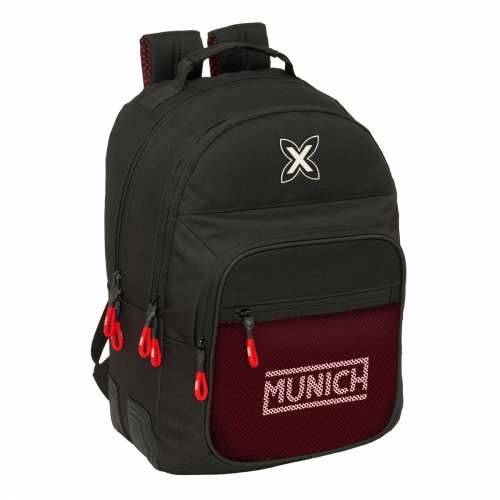 Školski Ruksak Munich Vulcan Crna 32 x 42 x 15 cm Cijena