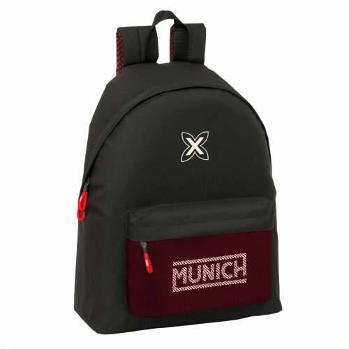 Školski Ruksak Munich Vulcan Crna 33 x 42 x 15 cm Cijena