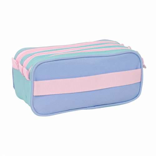 Trostruka pernica Munich Mellow Plava Roza Nebesko plava 21,5 x 10 x 8 cm Cijena