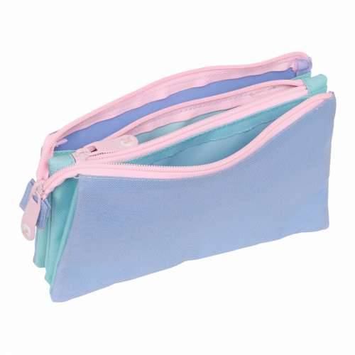 Trostruka pernica Munich Mellow Plava Roza Nebesko plava 22 x 12 x 3 cm Cijena