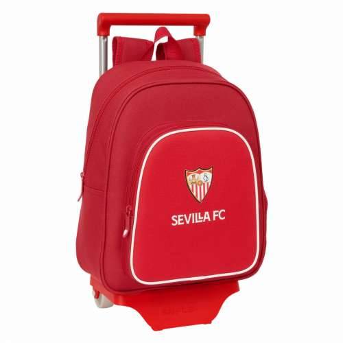 Školski Ruksak s Kotačima Sevilla Fútbol Club Crvena 28 x 34 x 10 cm Cijena