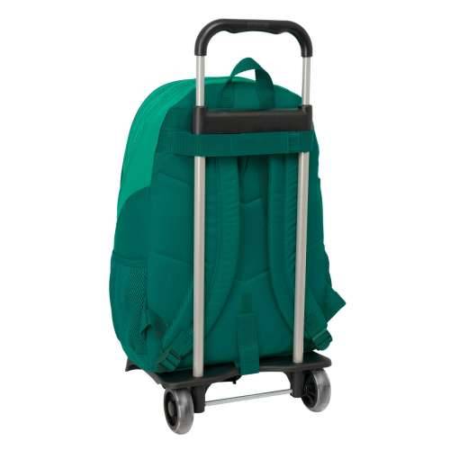 Školski Ruksak s Kotačima Real Betis Balompié Zelena 30 x 43 x 14 cm Cijena