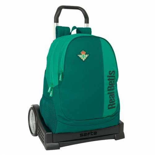 Školski Ruksak s Kotačima Real Betis Balompié Zelena 32 x 43 x 14 cm Cijena