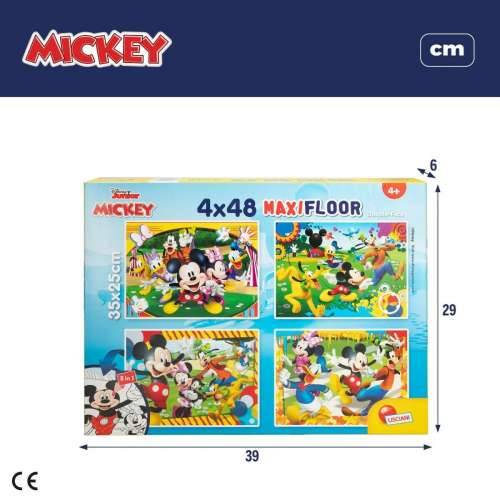 Set 4 Puzzle Mickey Mouse 35 x 1,5 x 25 cm 48 Dijelovi (6 kom.) Cijena