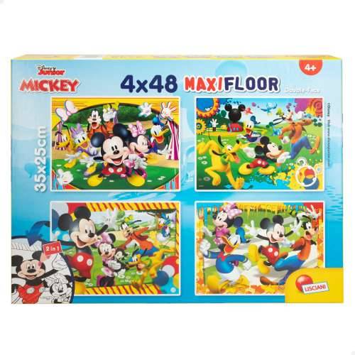 Set 4 Puzzle Mickey Mouse 35 x 1,5 x 25 cm 48 Dijelovi (6 kom.) Cijena