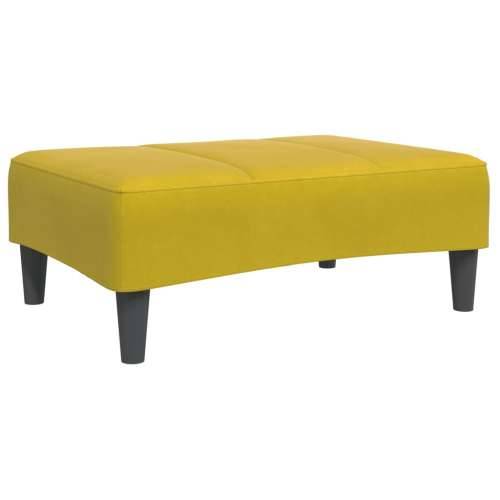 Tabure žuti 77x55x31 cm baršunasti - Žuta 1 Cijena